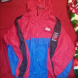 SOLD - Vintage Ralph Lauren Windbreaker and Hat